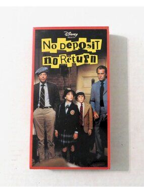Disney Presents No Deposit No Return VHS Don Knotts Darren McGavin Sealed New